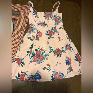 Abercrombie & Fitch Blush Floral Dress